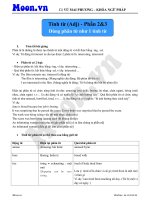 Tính Từ trong tiếng anh (tt)