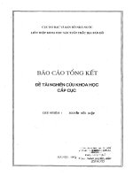 Định mức kinh tế kỹ thuật thành lập lưới trắc địa theo công nghệ g p s