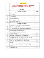 KINH NGHIỆM BỒI DƯỠNG HỌC SINH GIỎI MÔN NGỮ VĂN TRONG TRƯỜNG THCS