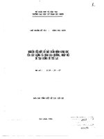 Nghiên cứu một số đặc điểm nông – sinh học của các giống cà chua địa phương, nhập nội để tạo giống ưu thế lai