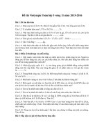 Đề thi violympic toán lớp 5 vòng 11 