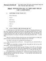 Lập dự án đầu tư xây dựng nhà máy hóa dược trị ung thư từ dược liệu 