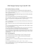 Đề thi violympic toán lớp 5 