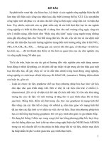 Chế tạo và nghiên cứu tính chất của tổ hợp lai graphene với nano kim loại   ứng dụng trong lĩnh vực sensor 