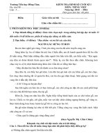 ĐỀ KIỂM TRA học kỳ 1 tiếng việt lớp 5 