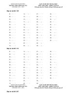 Đề thi thử đại học môn hóa học năm 2014 đề số  51 