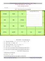 ĐỀ THI VIOLYMPIC 2015 – 2016   lớp 4 