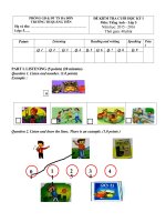 ĐỀ KIỂM TRA CUỐI học kỳ i lớp 5 môn tiếng anh 