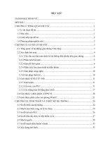 Đề tài khảo sát, thiết kế và chế tạo hệ điều khiển giao thông tại giao lộ trâu quỳ