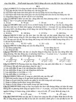 50 ĐỀ THI THỬ MÔN VẬT LÍ 2016 THEO CẤU TRÚC CỦA BỘ GIÁO DỤC