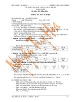 Thiết kế phần điện nhà máy nhiệt điện công suất 400 MW