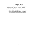 Nghiên cứu vấn đề ước lượng và cân bằng trong hệ thống OFDM