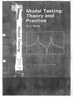 Modal Testing Theory and Practice
