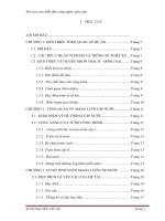 TÍNH TOÁN THIẾT KẾ MẠNG LƯỚI CẤP NƯỚC KHU DÂN CƯ HUYỆN NHƠN TRẠCH  TỈNH ĐỒNG NAI + CAD BẢN VẼ