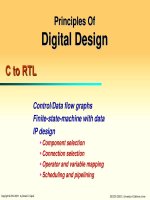 Digital design C to RTL