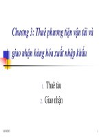 Bài giảng Quản trị ngoại thương: Chương 3  Võ Thị Xuân Hạnh