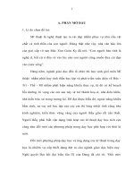 Áp dụng kĩ thuật dạy học tích cực trong dạy học mĩ thuật ở bậc Trung học cơ sở