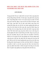 BÁO cáo THỰC tập QUẢN TRỊ CHUỖI CUNG ỨNG NGÀNH dệt MAY VIỆT NAM