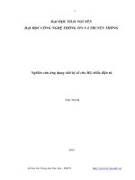 Nghiên cứu ứng dụng chữ ký số cho hộ chiếu điện tử