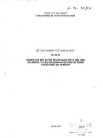 Nghiên cứu một số vấn đề liên quan tới tư liệu trắc địa bản đồ, tư liệu địa chính khi sử dụng hệ thống tọa độ quốc gia hà nội  94