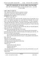 THIẾT KẾ QUY HOẠCH MẠNG LƯỚI ĐIỆN CHO KHU ĐÔ THỊ MỚI MỄ TRÌ HẠ QUẬN THANH XUÂN HÀ NỘI