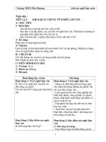 giáo án nghề làm vườn