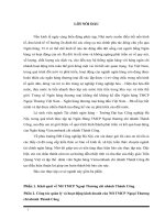 Báo cáo thực tập ngân hàngTMCP ngoại thương chi nhánh thành công