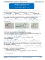 Đề thi thử đại học khối B môn sinh học năm 2012 đề số 81