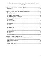 Đề tài: Nghiên cứu thiết kế mạch đếm xe vào ra sử dụng vi điều khiển MCS51