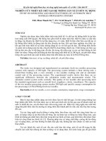 NGHIÊN cứu THIẾT kế CHẾ tạo hệ THỐNG sản XUẤT bún tự ĐỘNG 