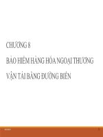 Bài giảng Quản trị ngoại thương: Chương 8  Võ Thị Xuân Hạnh