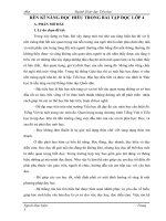 RÈN KĨ NĂNG ĐỌC HIỂU TRONG BÀI TẬP ĐỌC LỚP 4