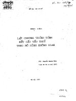 Lập chương trình tính kết cấu tầu thủy theo mô hình không gian