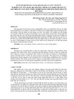 NGHIÊN cứu xây DỰNG hệ PHƯƠNG TRÌNH xác ĐỊNH CHUYỂN vị đàn hồi của TAY máy CÔNG NGHIỆP BẰNG PHƯƠNG PHÁP PHẦN tử hữu hạn 