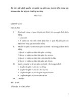 Xác định quyền và nghĩa vụ giữa các thành viên trong gia đình nhiều thế hệ ( từ 3 thế hệ trở lên)