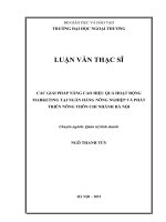 Các giải pháp nâng cao hiệu quả hoạt động Marketing tại Agribank Chi nhánh Hà Nội 06-5-2015