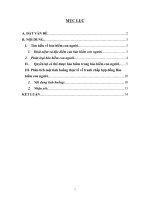 Tìm hiểu về quyền lợi có thể được bảo hiểm trong bảo hiểm con người. Phân tích một tình huống thực tế và tranh chấp hợp đồng bảo hiểm con người