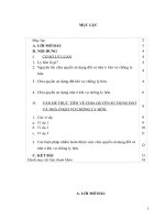 Chia quyền sử dụng đất và nhà ở của vợ chồng khi ly hôn – một số vấn đề lý luận và thực tiễn
