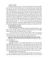 Khái quát chung về thực trạng giải quyết tranh chấp thương mại bằng trọng tài thương mại