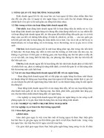 Tiểu luận nghiệp vụ kinh doanh ngoại hối tại ngân hàng quốc tế 