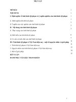 Trên cơ sở kiến thức đã học về tình hình tội phạm, anh/chị hãy trình bày nhậnthức cá nhân về tình hình tội phạm