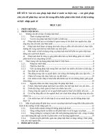 Vai trò của pháp luật thuế ở nước ta hiện nay – các giải pháp chủ yếu để phát huy vai trò đó trong điều kiện phát triển kinh tế thị trường và hội nhập quốc tế