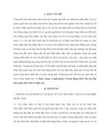 Thực trạng và giải pháp về hoạt động chất vấn của Đại biểu quốc hội nước ta hiện nay