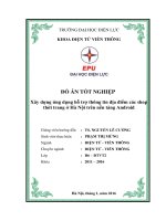 Xây dựng ứng dụng hỗ trợ thông tin địa điểm các shop thời trang ở Hà Nội trên nền tảng Android