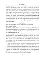 Tổ chức và hoạt động của quốc hội theo pháp luật hiện hành, thực trạng và giải pháp