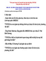 BÀI THI THUYẾT TRÌNH QUẢN LÝ GIỎI CẤP HUYỆN TRỰC NINH