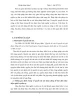 Những quy định chung về quyền tài sản được dùng để bảo đảm thực hiện nghiã vụ dân sự