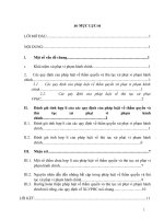 Đánh giá tính hợp lý củapháp luật về thẩm quyền và thủ tục xử phạt vi phạm hành chính