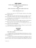 Hiệp định tương trợ tư pháp về các vấn đề dân sự