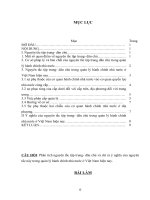 Phân tích nguyên tắc tập trung- dân chủ và chỉ ra ý nghĩa của nguyên tắc này trong quản lý hành chính nhà nước ở Việt Nam hiện nay